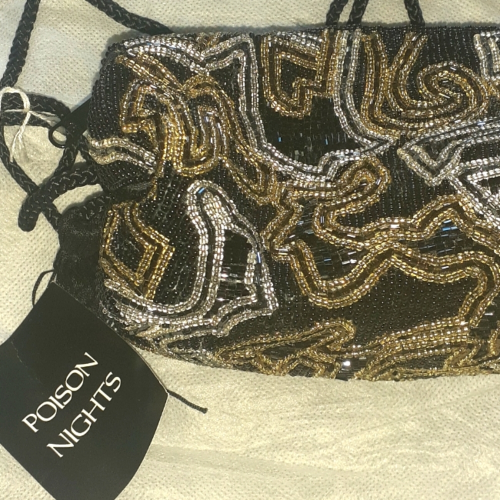 Vintage 80s NEW Christian Dior Evening Bag